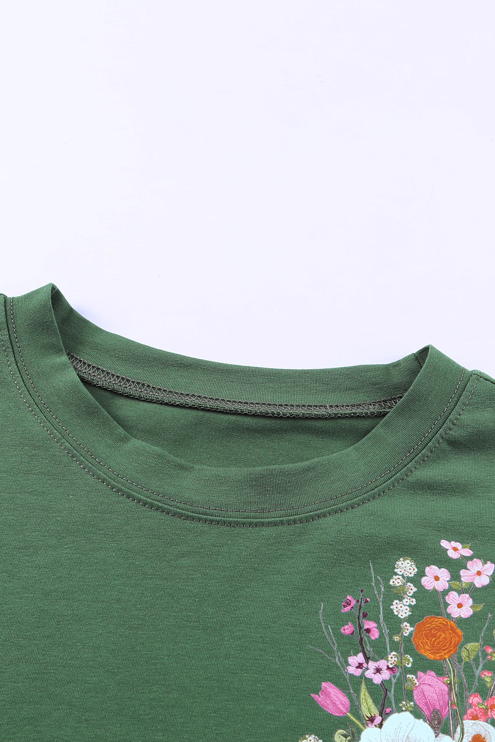 Graphic Round Neck Pocket Tee Graphic Round Neck Pocket Tee